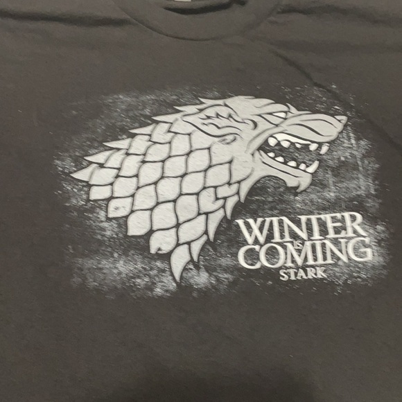 Winter is coming game of thrones t shirt men’s xl - Picture 2 of 3